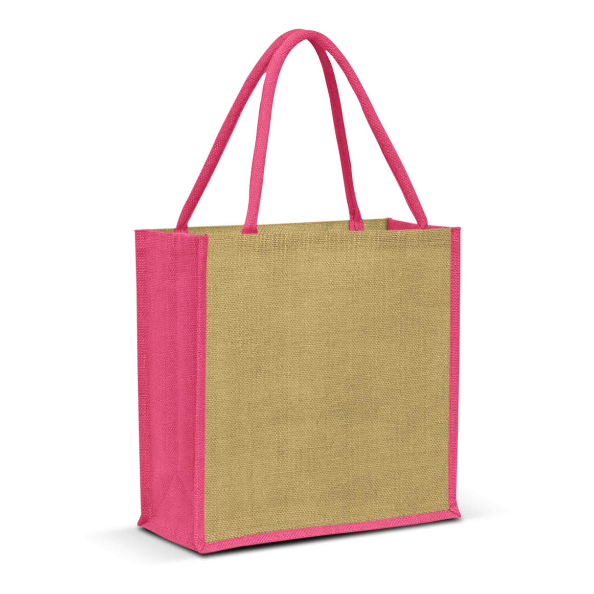 Laminated Jute Tote Bag - Printed