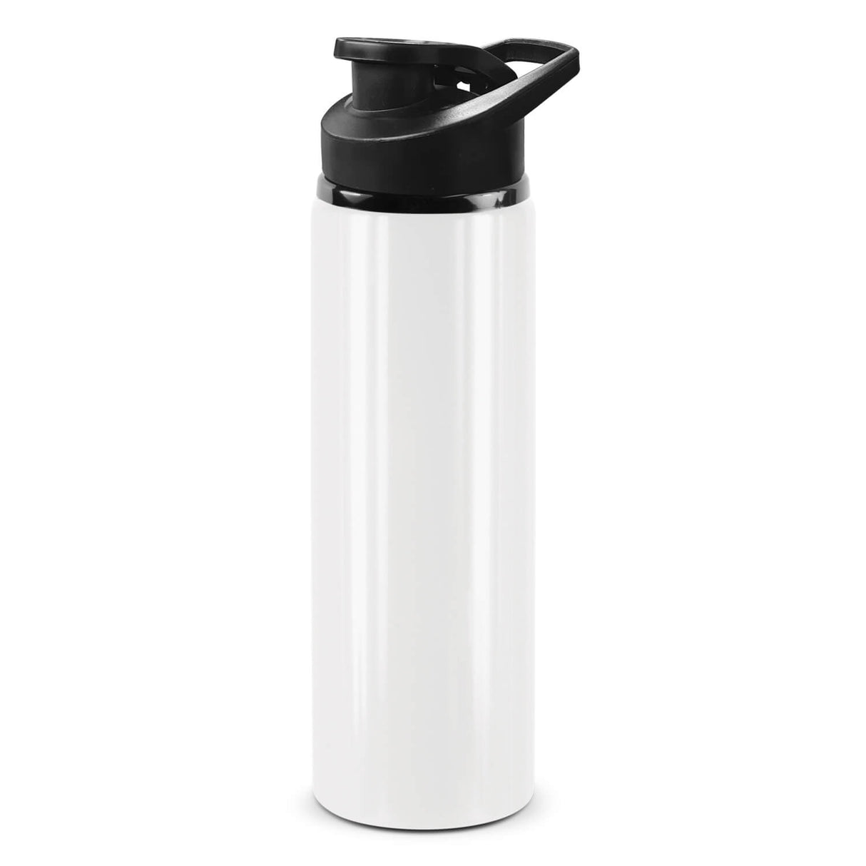 Vibrant Aluminium Drink Bottle w/ Flip Top Lid 750ml