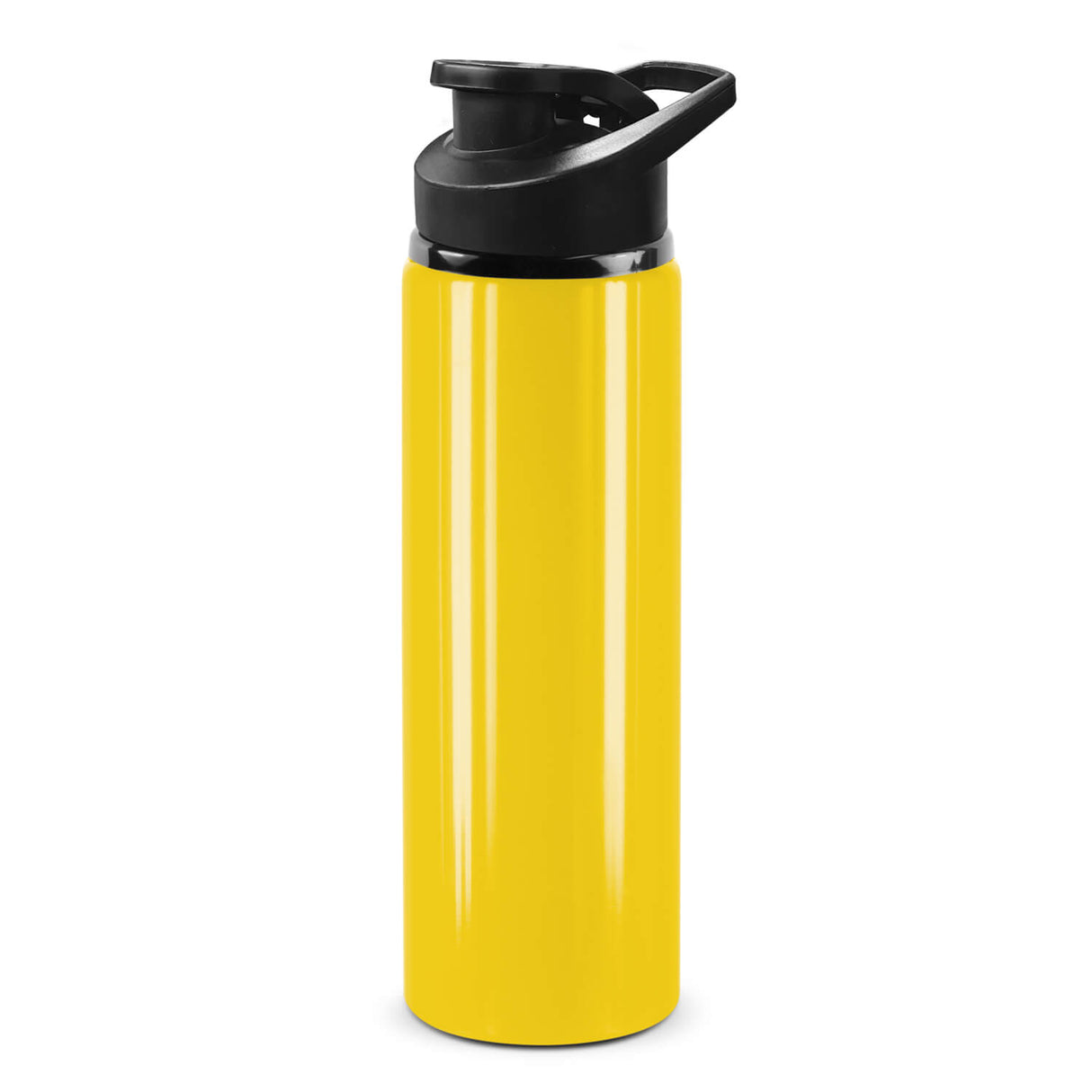 Vibrant Aluminium Drink Bottle w/ Flip Top Lid 750ml