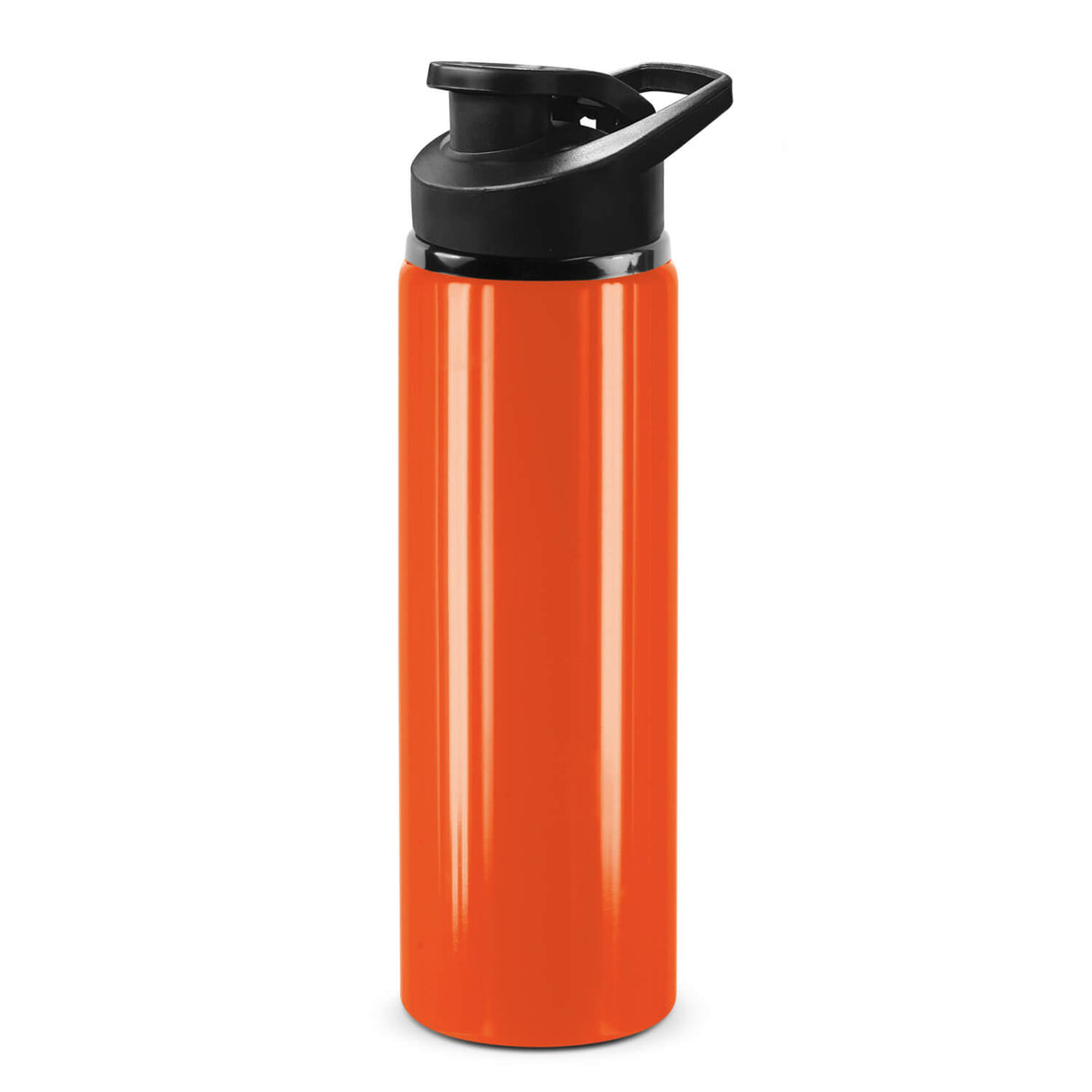 Vibrant Aluminium Drink Bottle w/ Flip Top Lid 750ml