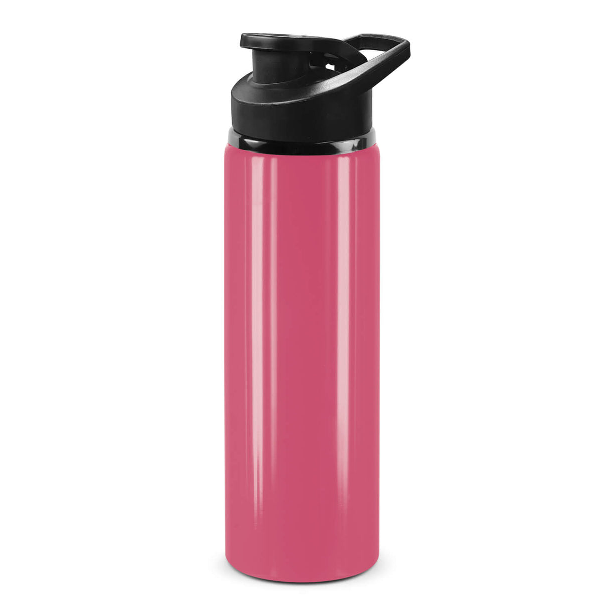 Vibrant Aluminium Drink Bottle w/ Flip Top Lid 750ml