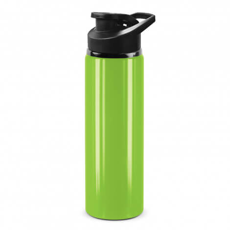 Vibrant Aluminium Drink Bottle w/ Flip Top Lid 750ml