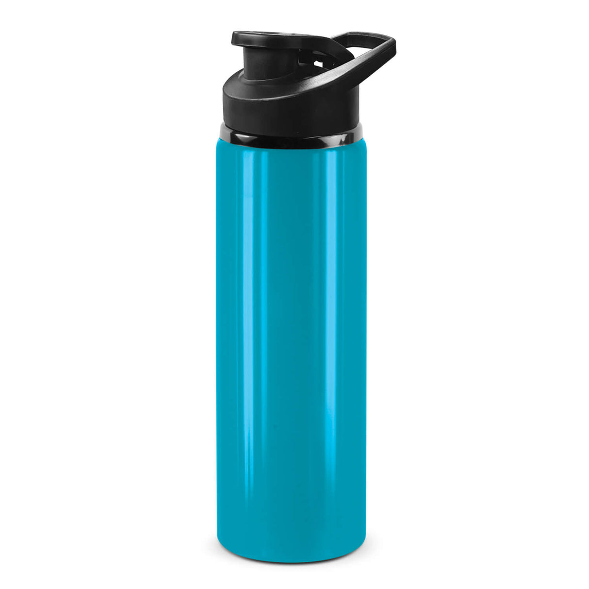 Vibrant Aluminium Drink Bottle w/ Flip Top Lid 750ml