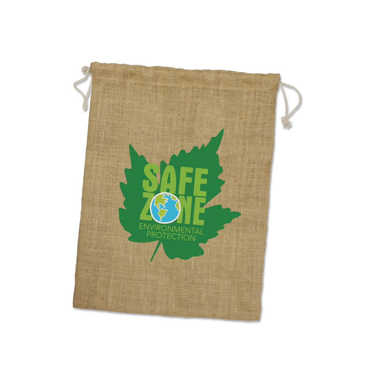 Jute Gift Bag Large - Printed