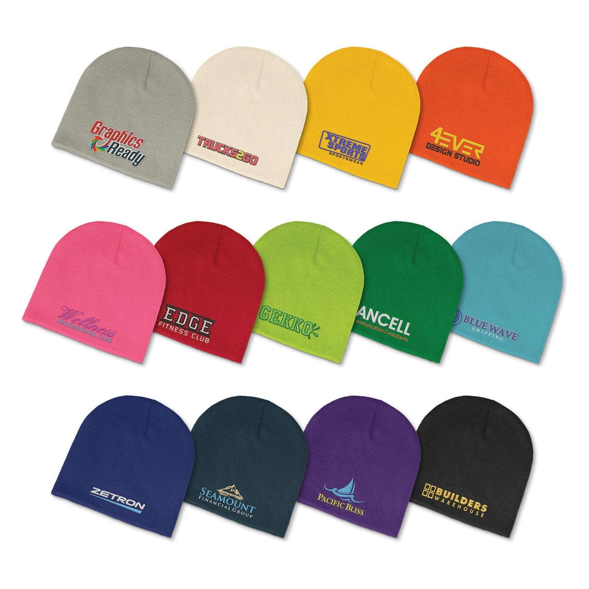 Commando Beanie - Embroidered