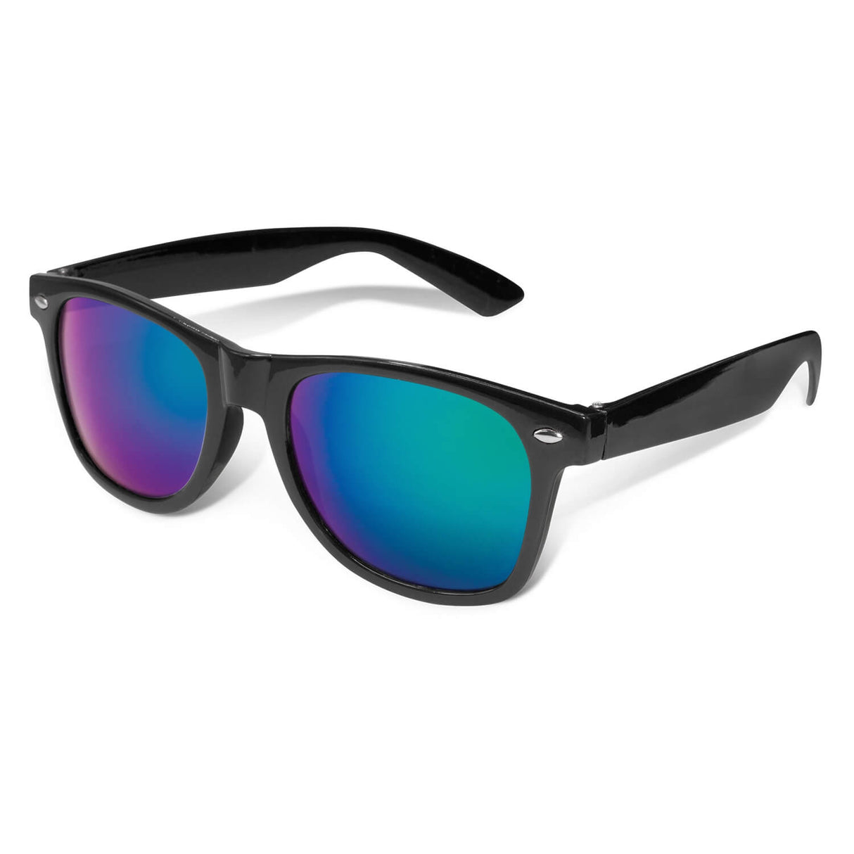 Malibu Premium Sunglasses With Mirror Lens - Printed