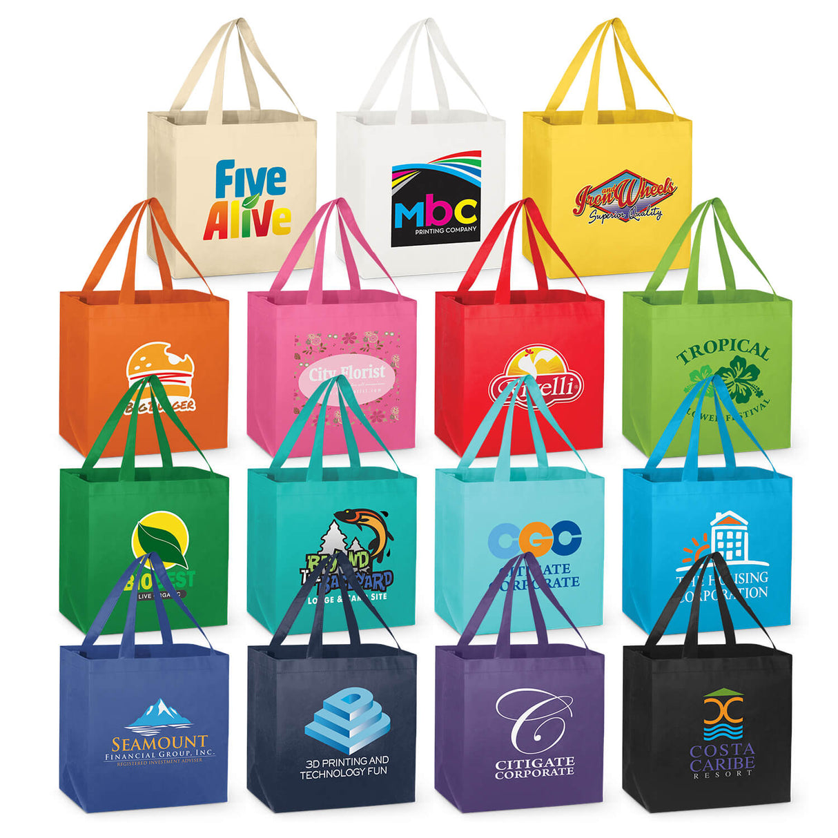 Shopper Tote Bag - Printed