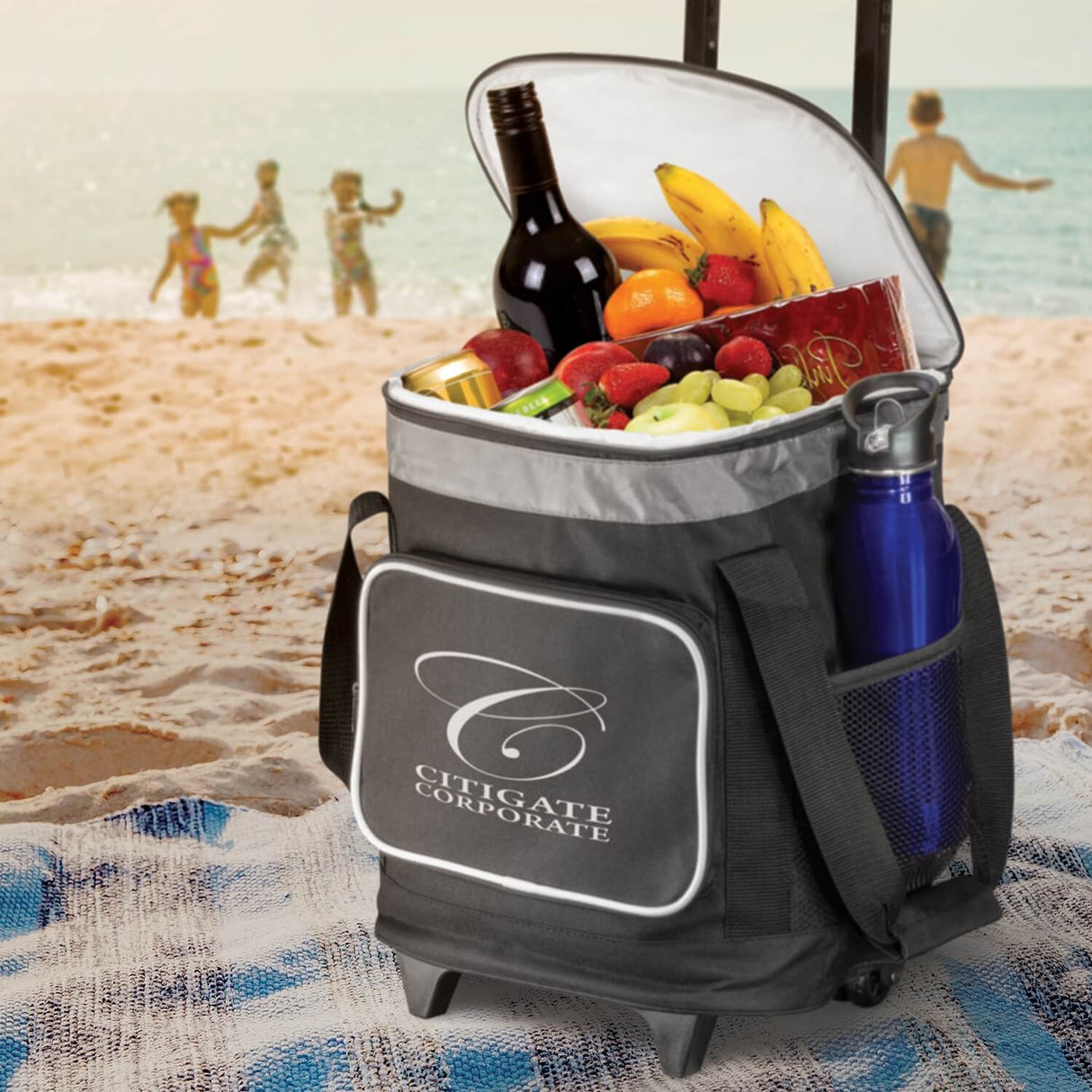 Large 16L Cooler Trolley - Printed