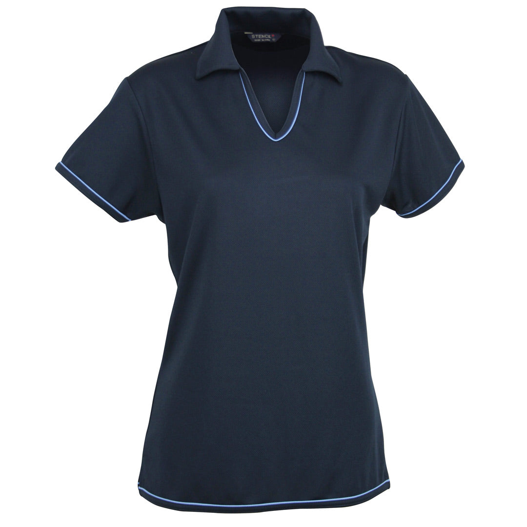 1110B Cool Dry Polo Ladies Short Sleeve