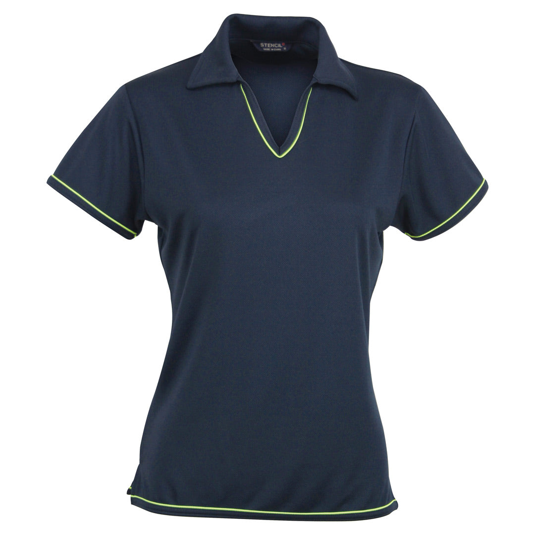 1110B Cool Dry Polo Ladies Short Sleeve