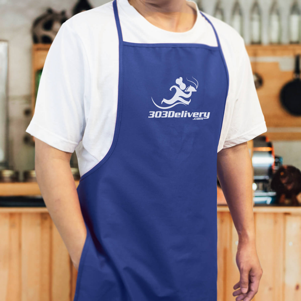 Cotton Bib Apron - Printed