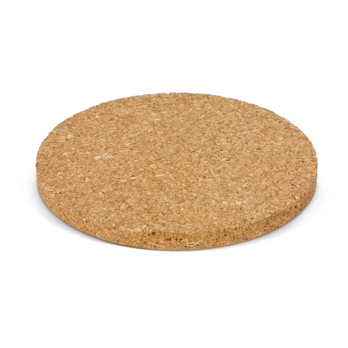Oak Cork Coaster Round