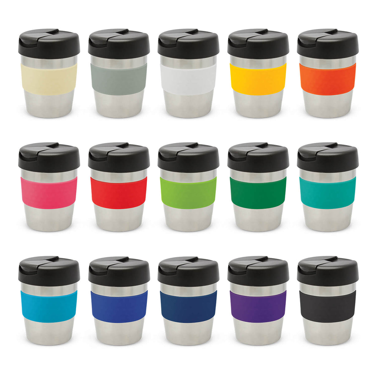 Java Vacuum Coffee Cup 230ml - Printed