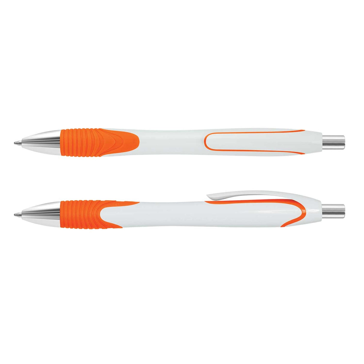 Retractable Contour Plastic Ball Pen