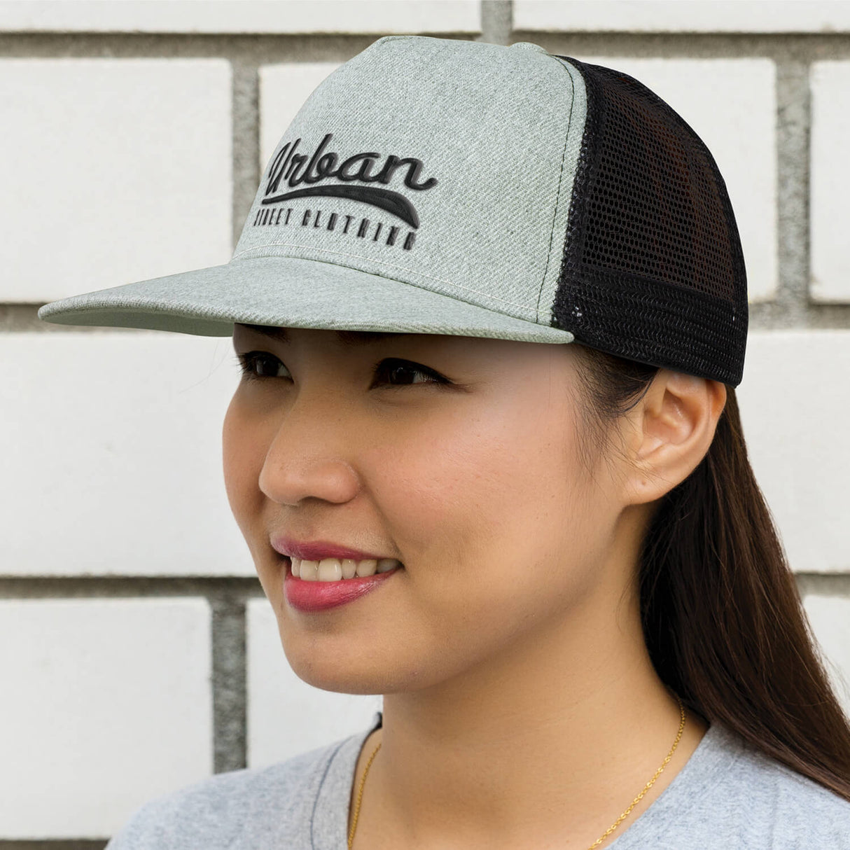 Jackson Flat Peak Trucker Cap - Printed