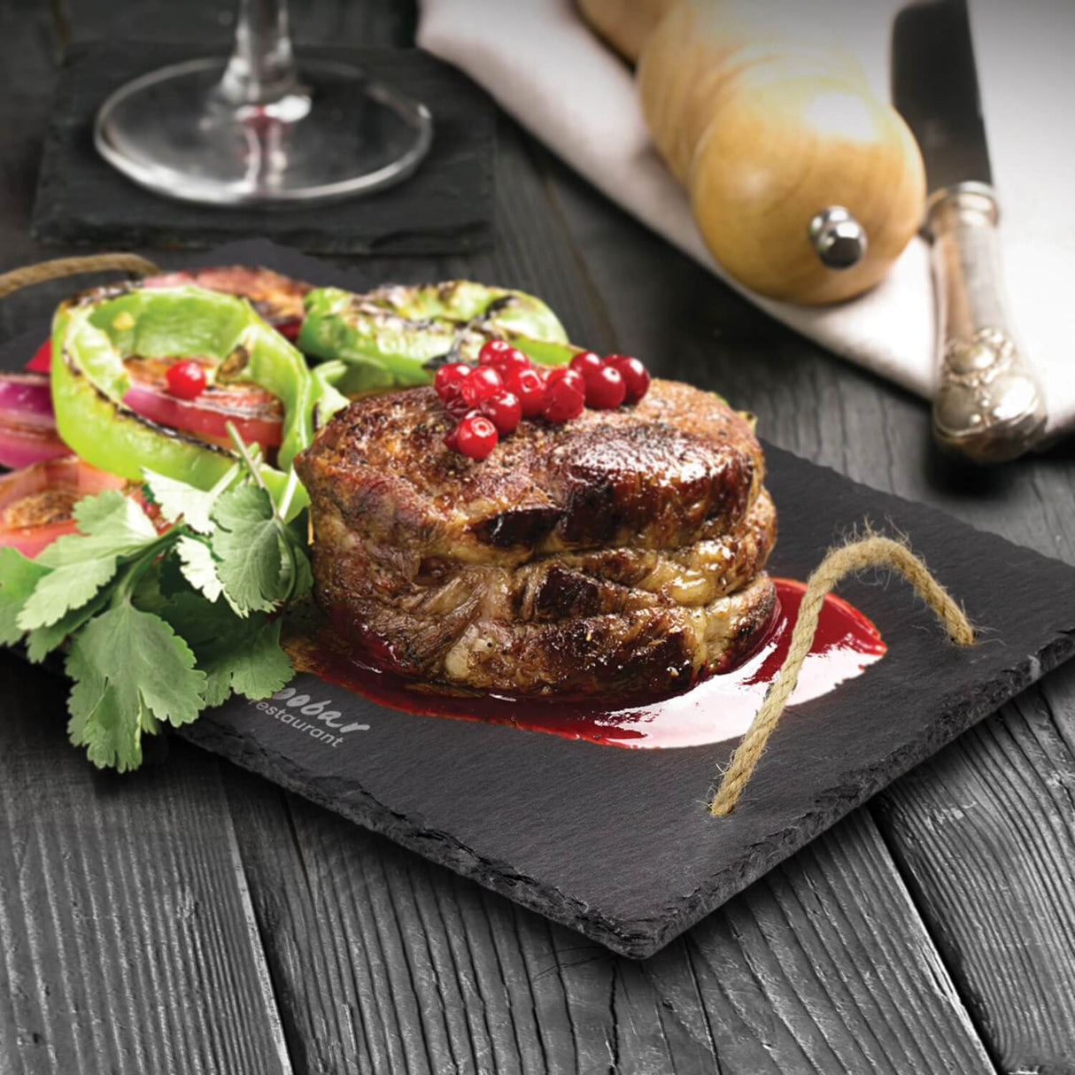 Slate Serving Board - Engraved
