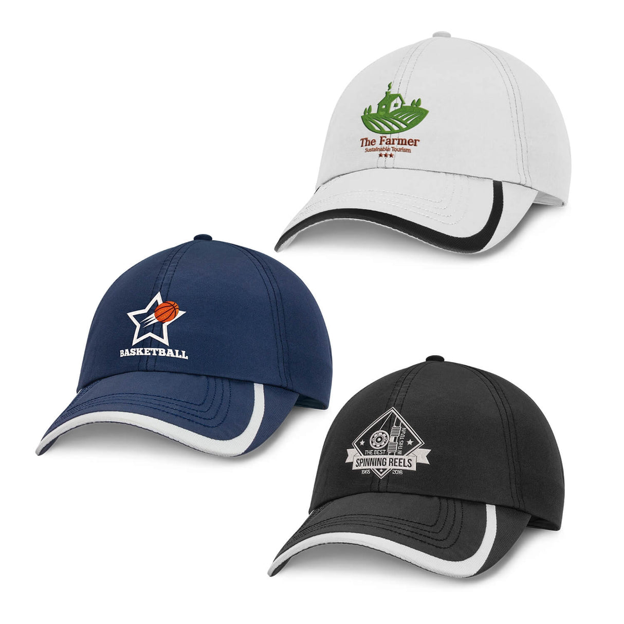 Sports Cap - Embroidered