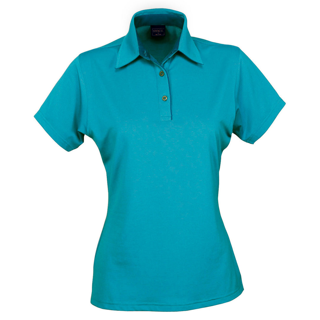 1158 Silvertech Polo Ladies Short Sleeve