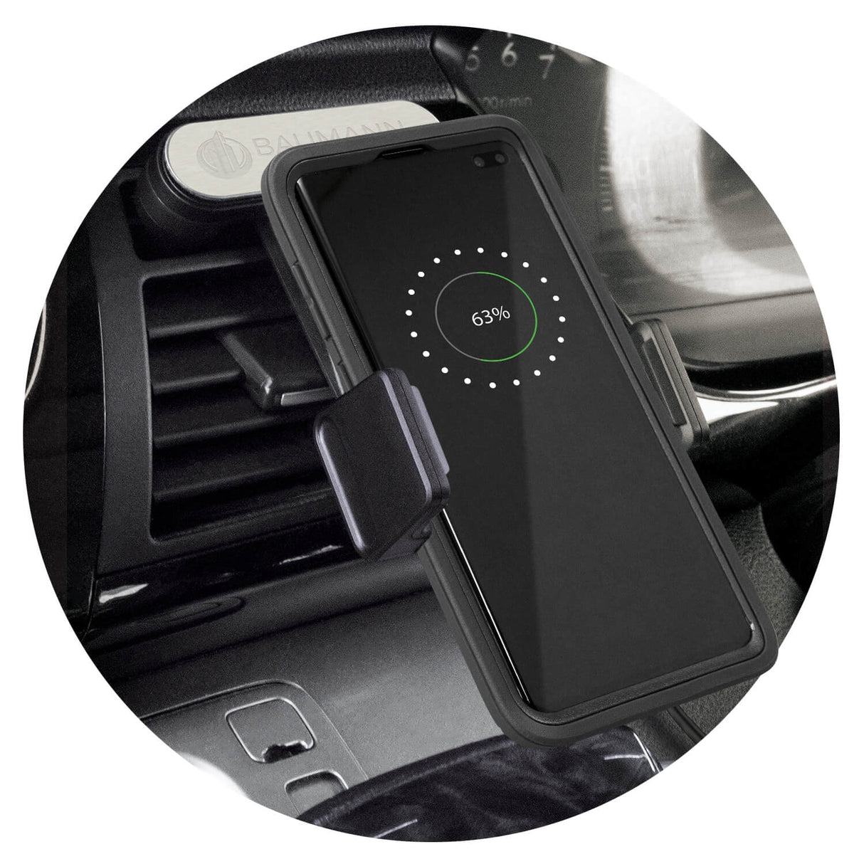 Zeus Wireless Charging Phone Holder- Branded