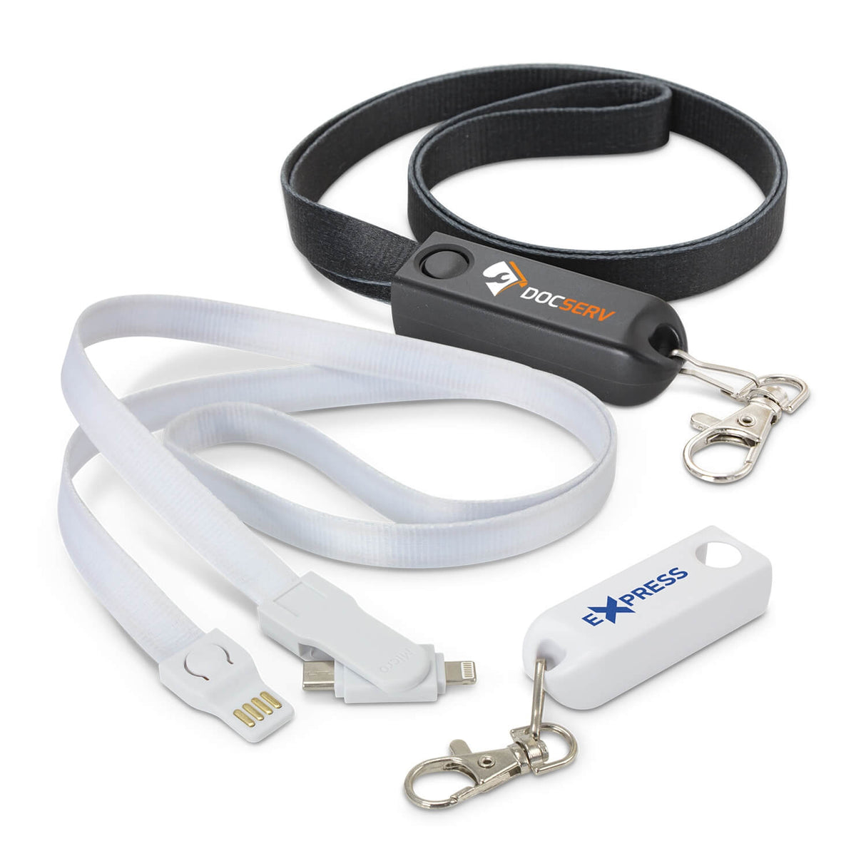 Artex 3-in-1 Charging Lanyard - Printed