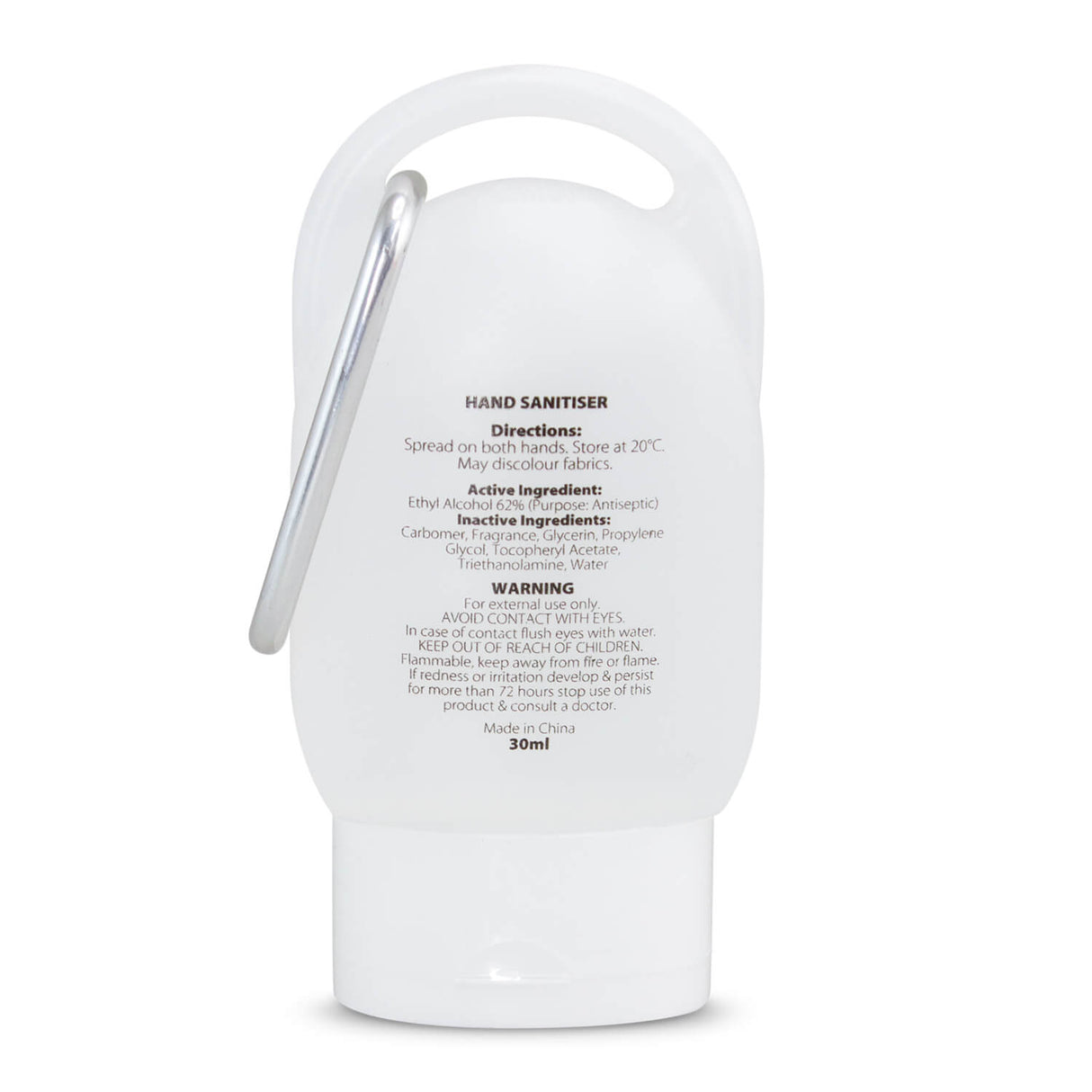 30ml Gel Hand Sanitiser - Printed