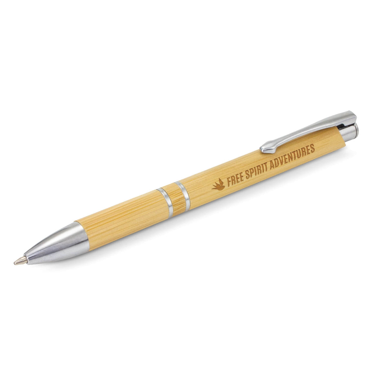 Panama Bamboo Pen - Engraved