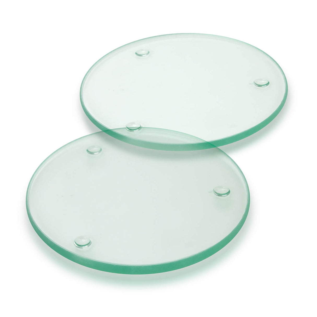 Venice Glass Coaster Set of 2 Round
