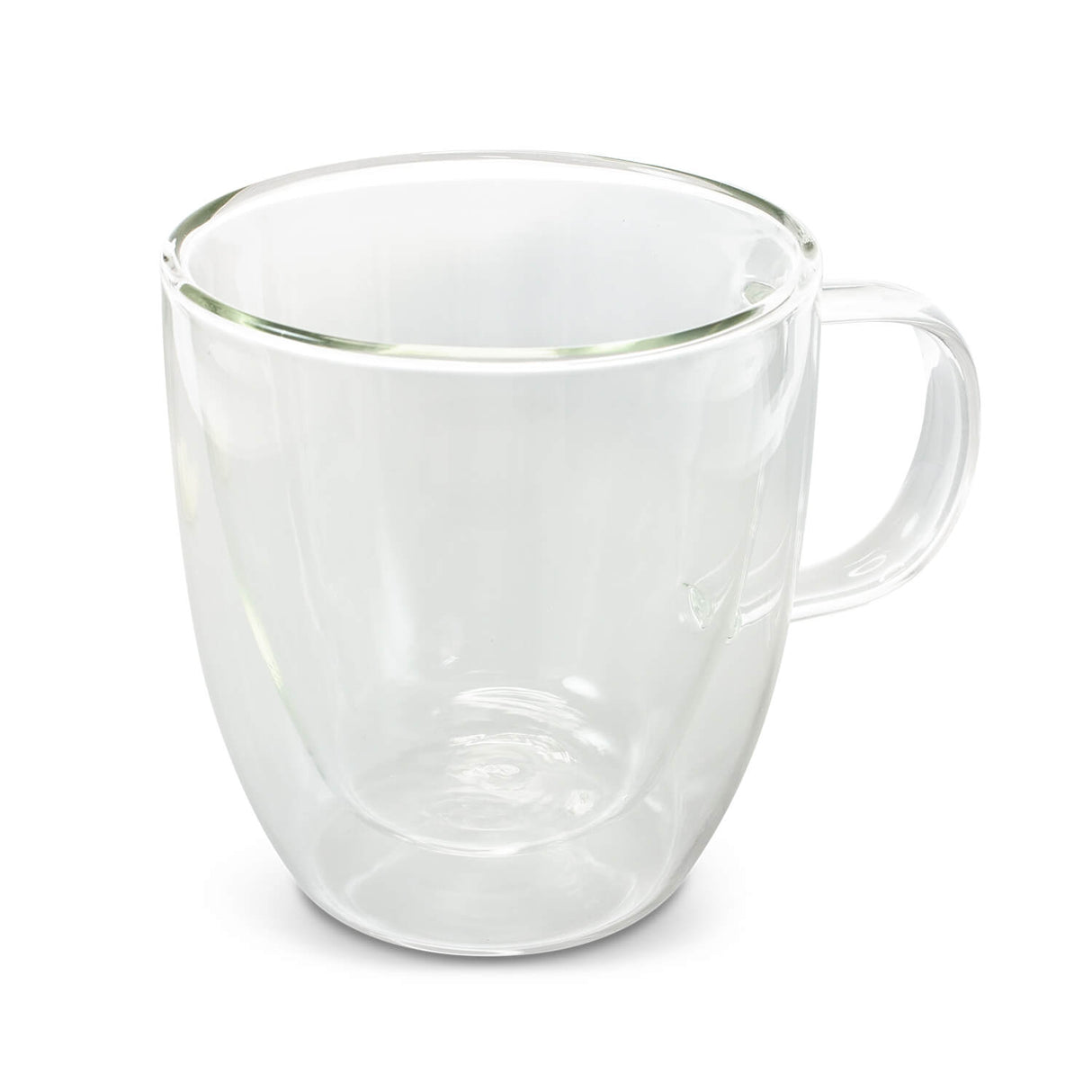Riviera Double Wall Glass 310ml  Cup - Branded