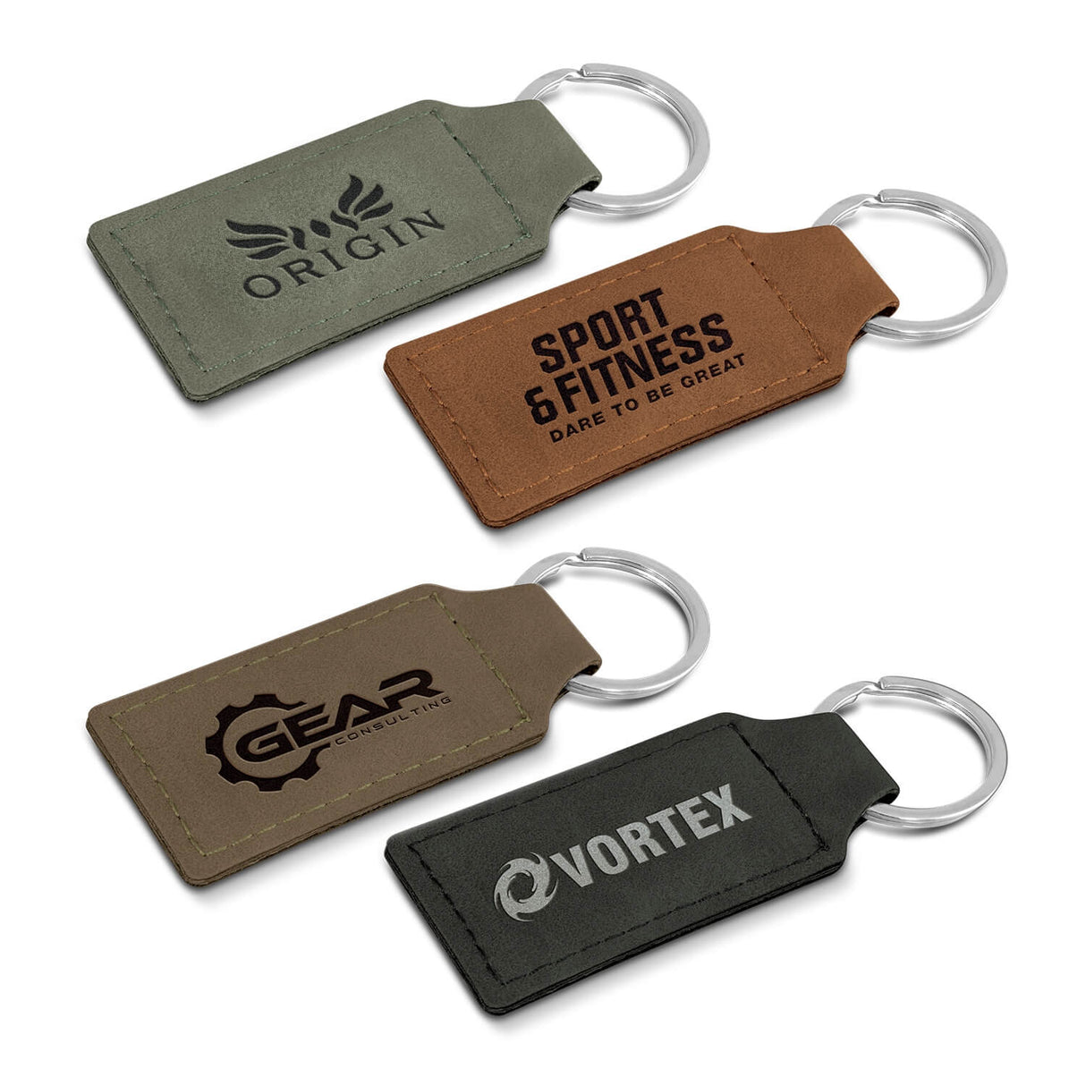 Ashton Key Ring - Engraved