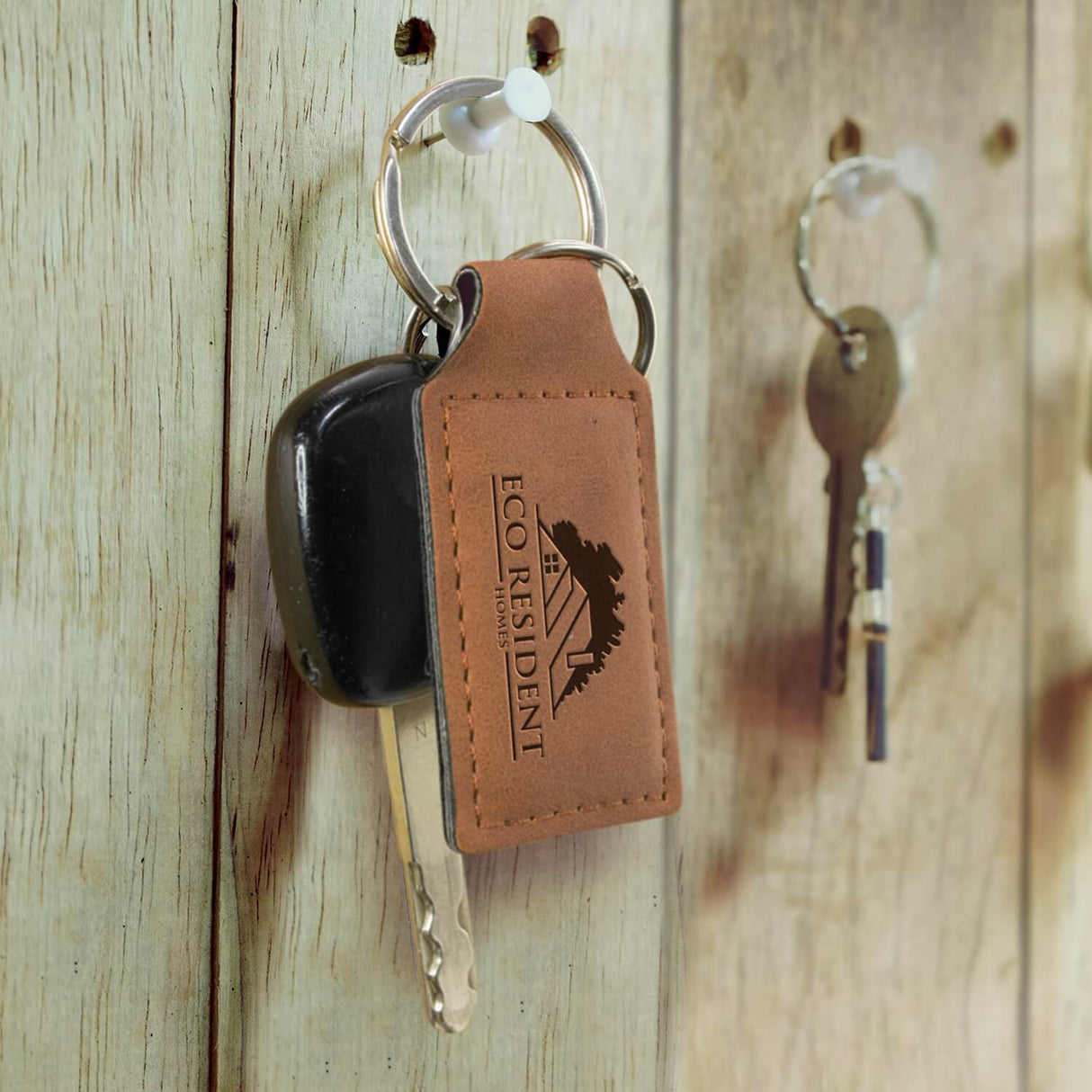 Ashton Key Ring - Engraved
