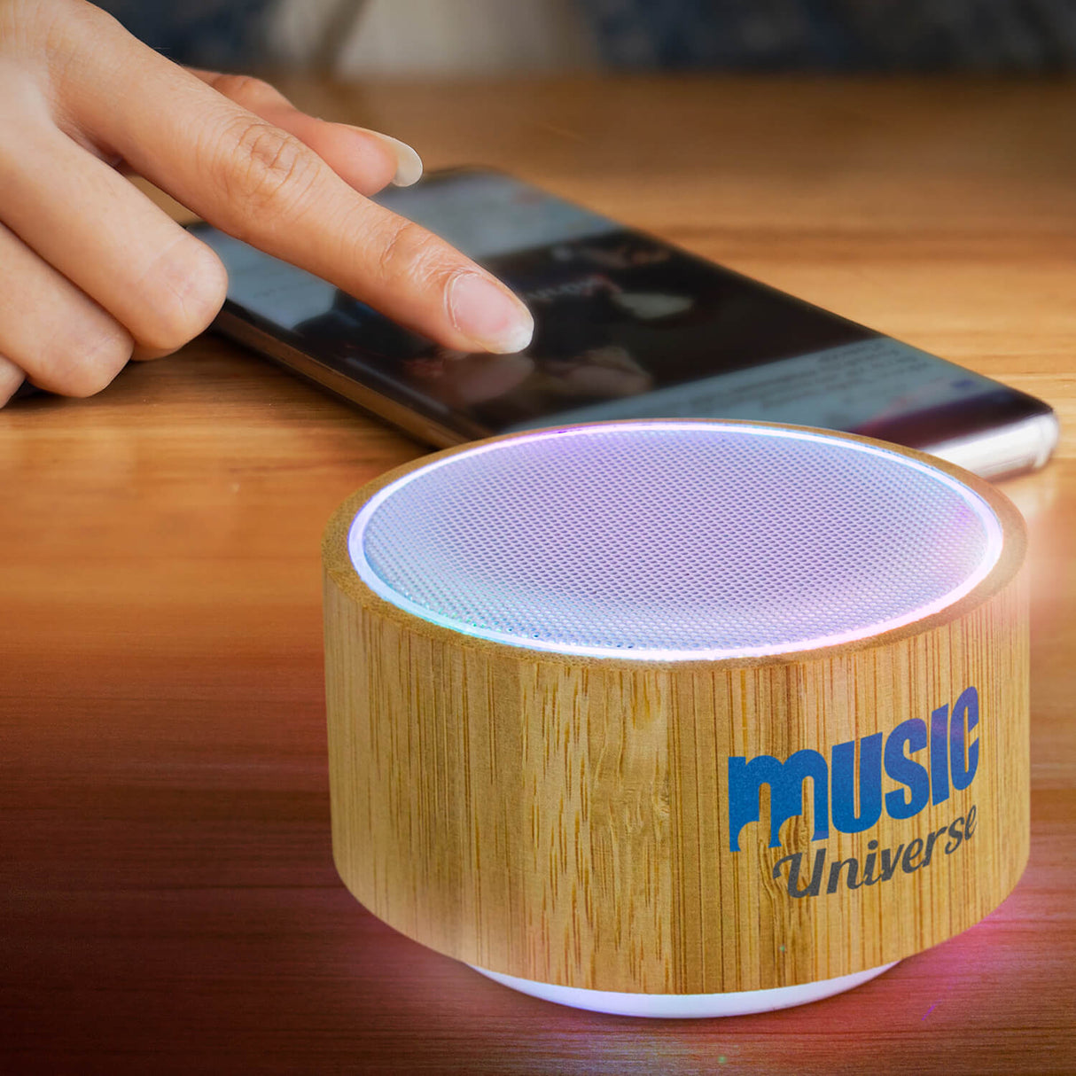 Bamboo Bluetooth Speaker - Printed