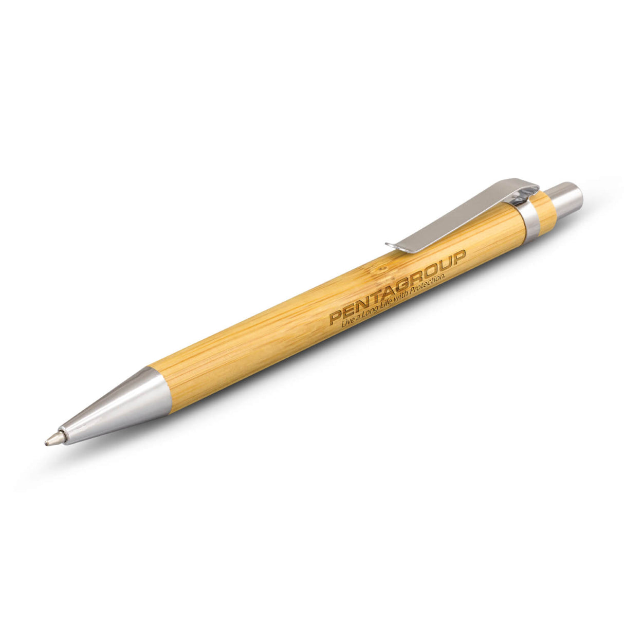 Ancona Bamboo Pen - Engraved