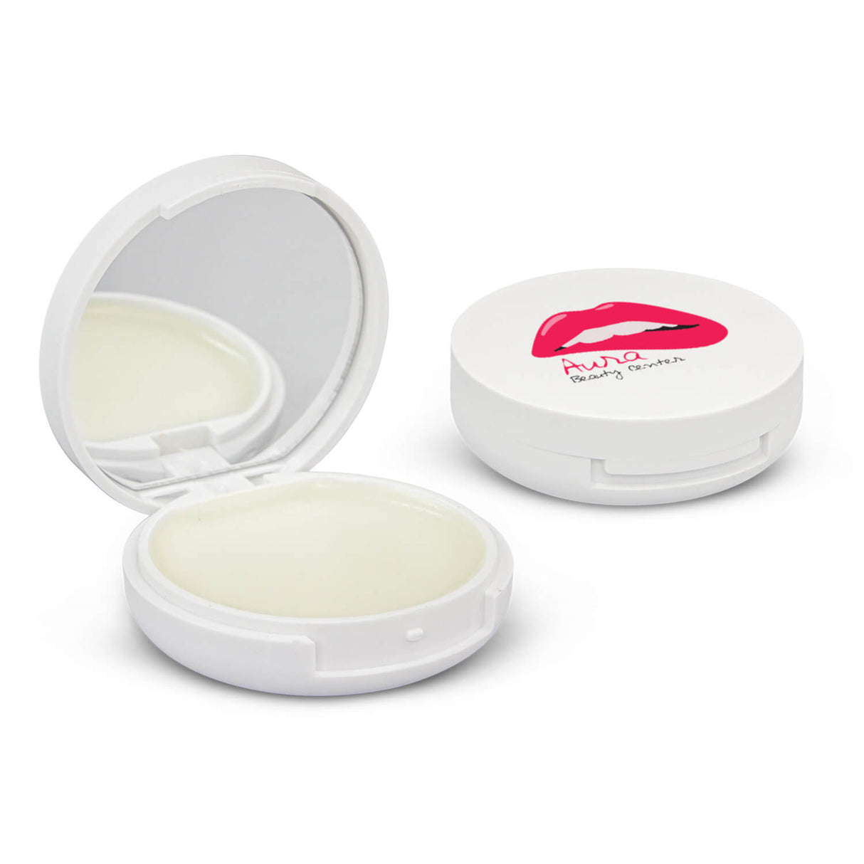 Compact Mirror and Lip Balm - Printed