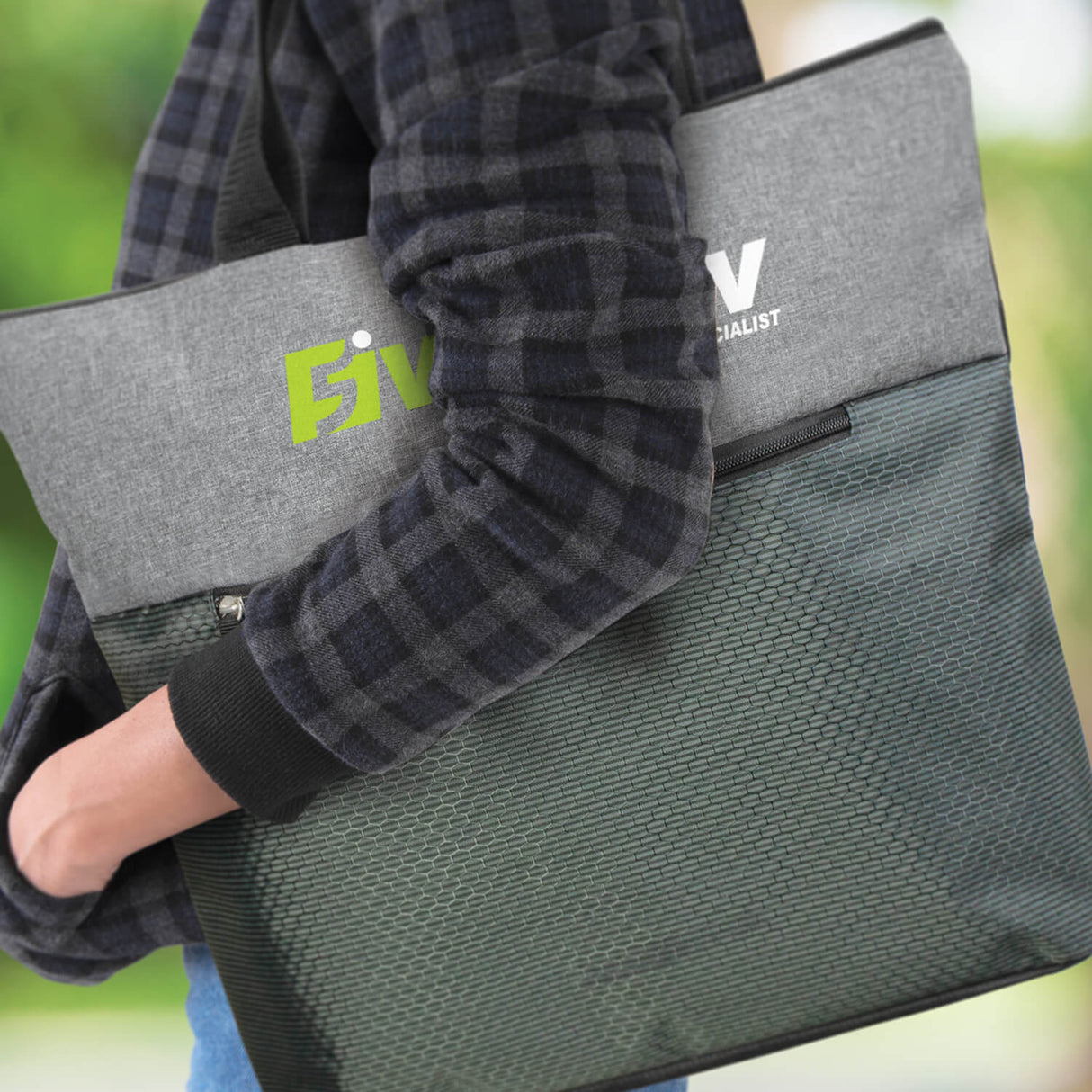 Velocity Tote Bag - Printed