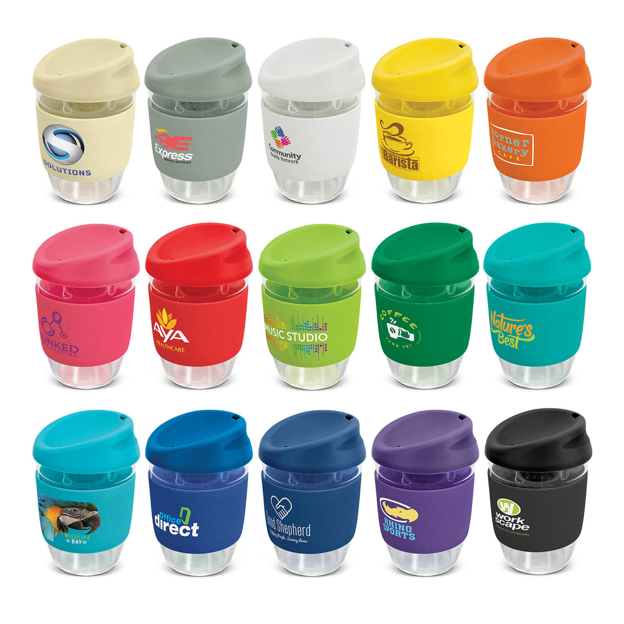 Nova Cup Borosilicate 350ml - Printed