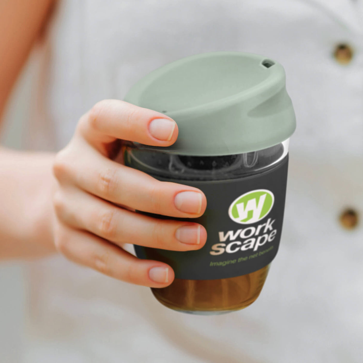 Nova Cup Borosilicate 350ml - Printed