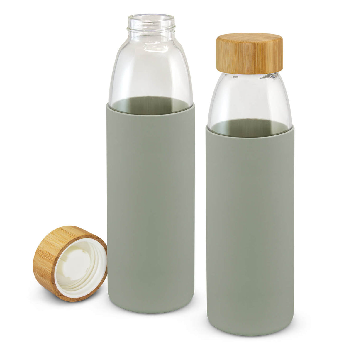 Elegant Glass Custom Drink Bottle 500ml - Printed