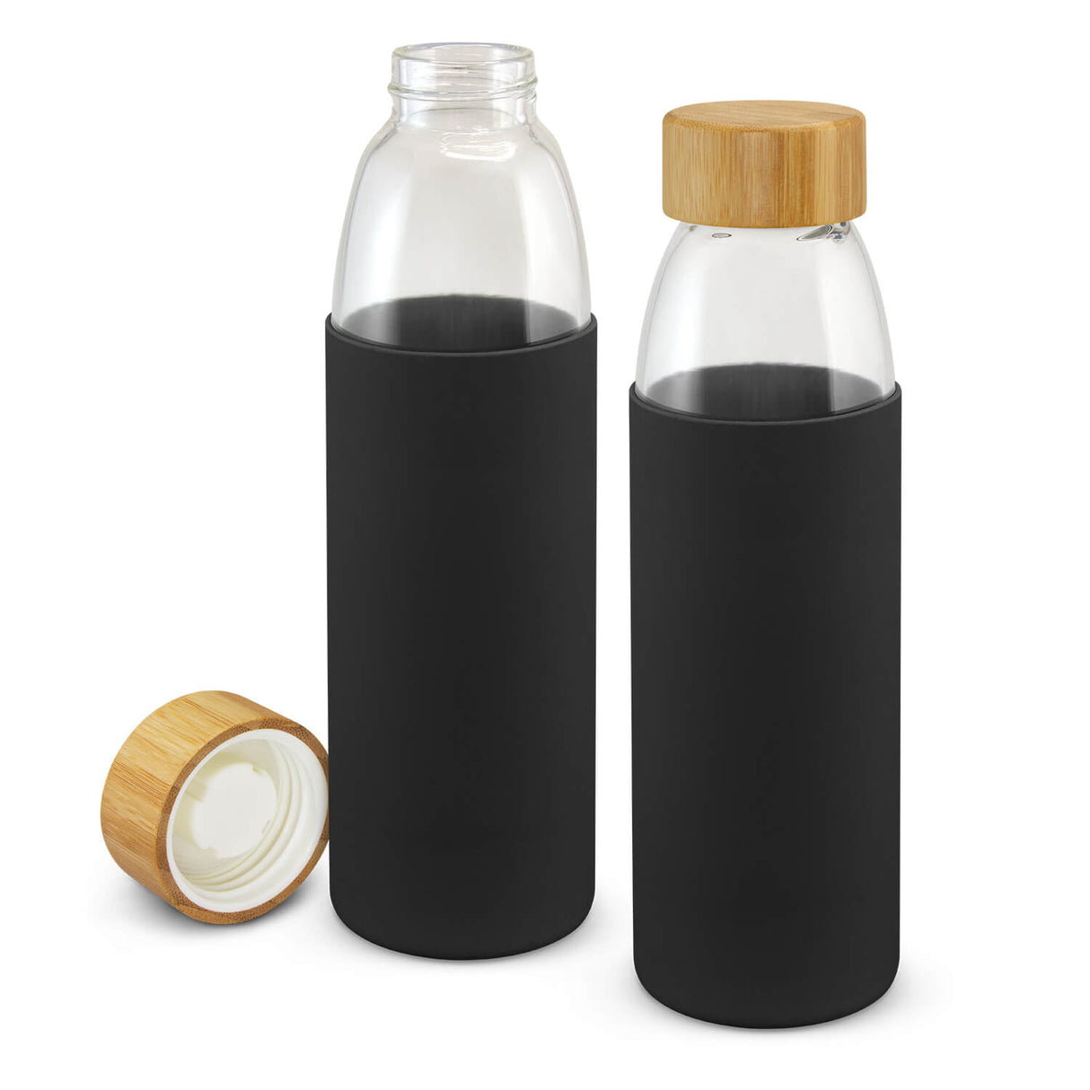 Elegant Glass Custom Drink Bottle 500ml - Printed