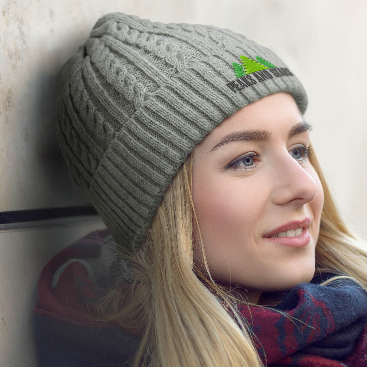 Altitude Knit Beanie - Embroidered