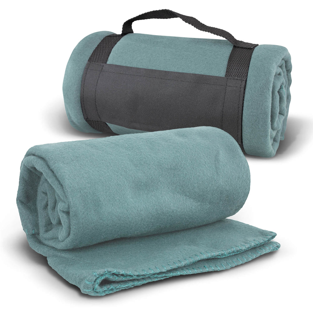 Fleece Blanket with Strap - Printed
