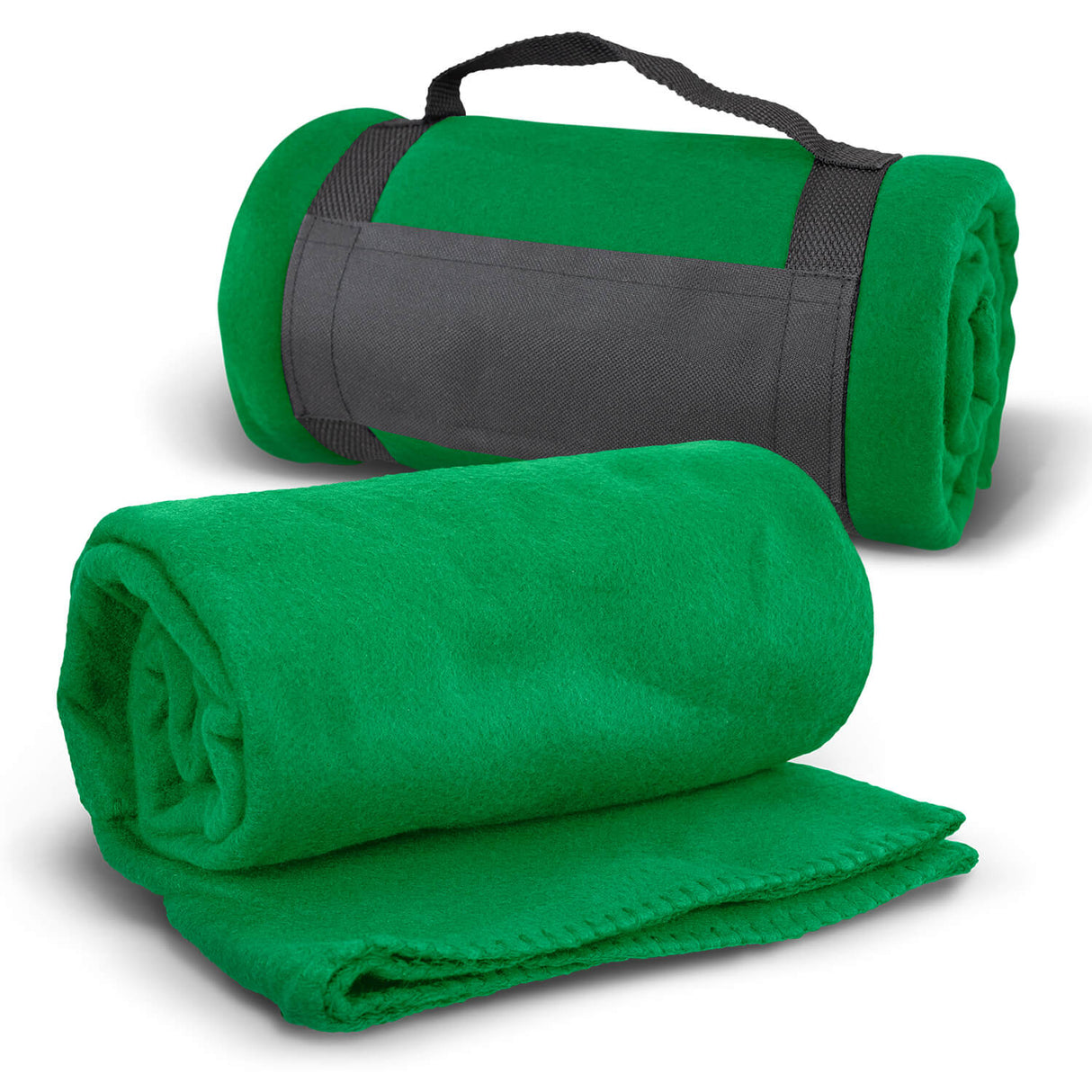 Fleece Blanket with Strap - Printed