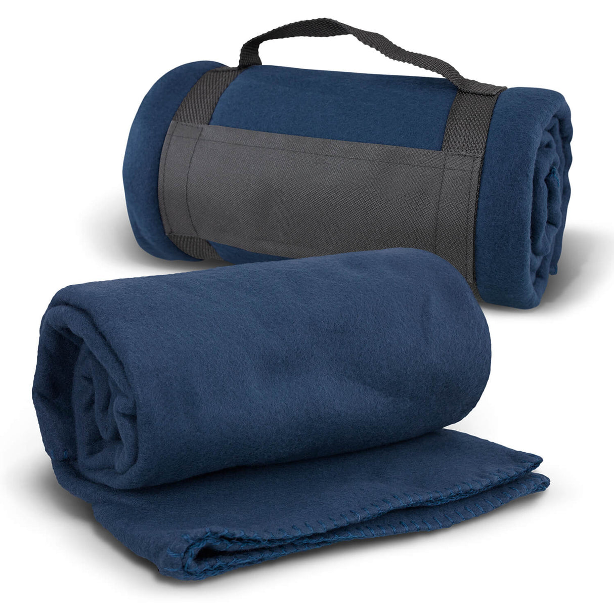 Fleece Blanket with Strap - Printed