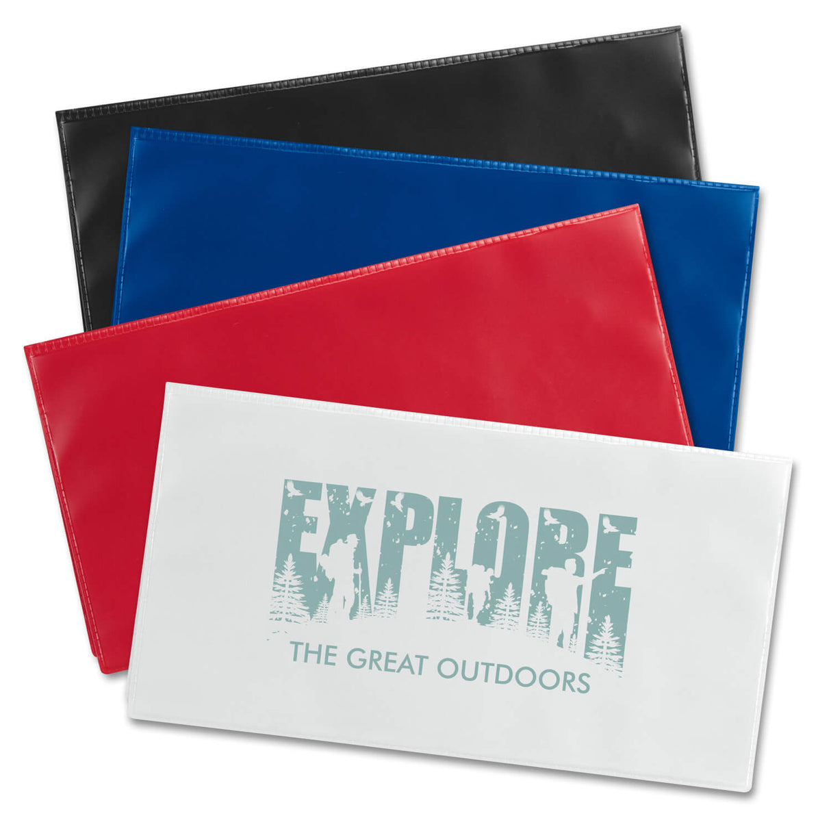 Vinyl Travel Wallet - Printed