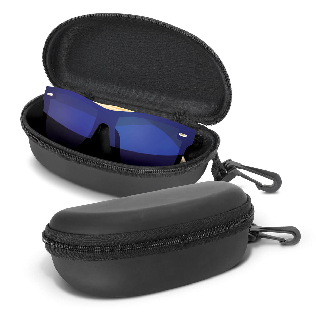 Mirror Lens Sunglasses Bamboo - Printed