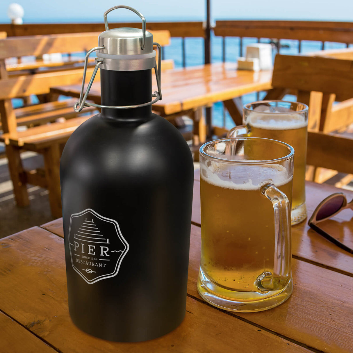 Beer Growler 2L - Engraved
