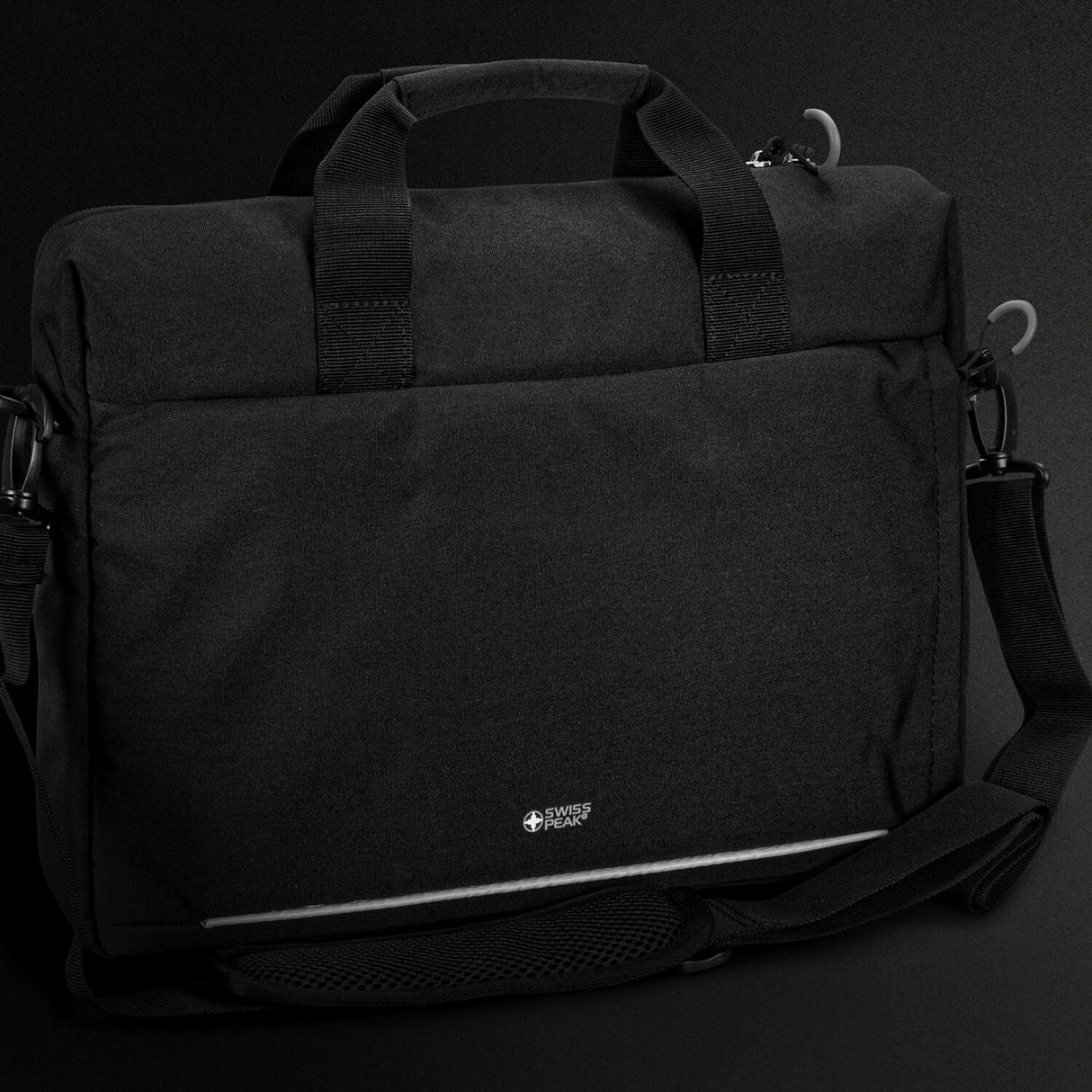 Swiss Peak RFID Laptop Bag - Embroidered