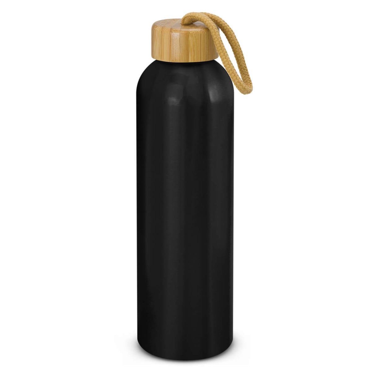 Aluminium Bottle With Bamboo Lid 600ml
