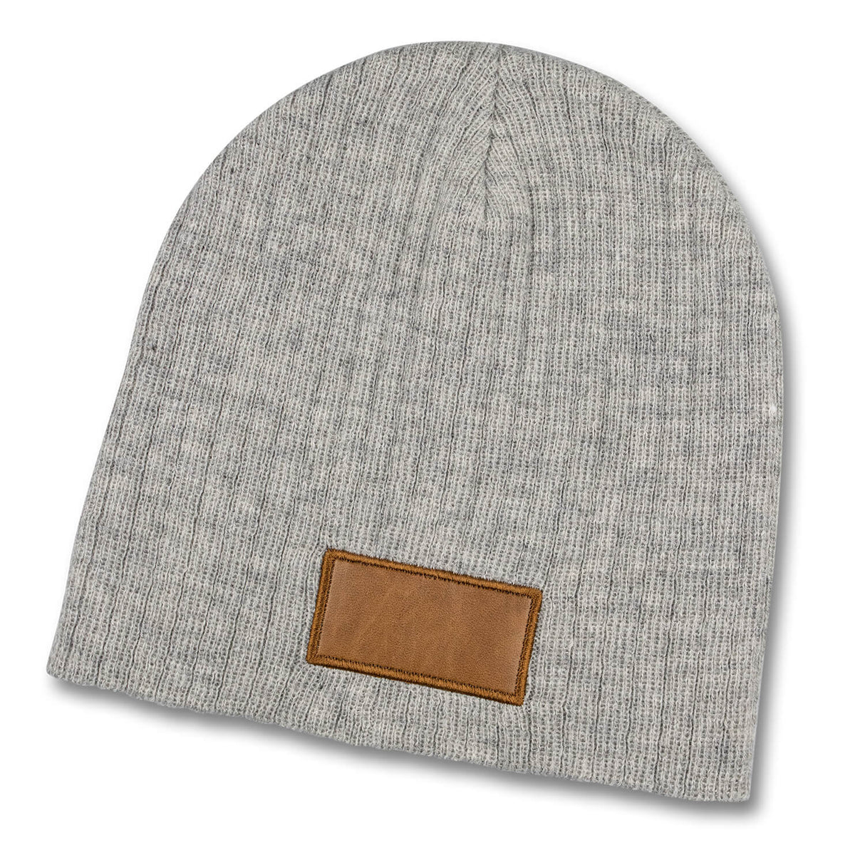 Nebraska Heather Cable Knit Beanie Patch - Printed