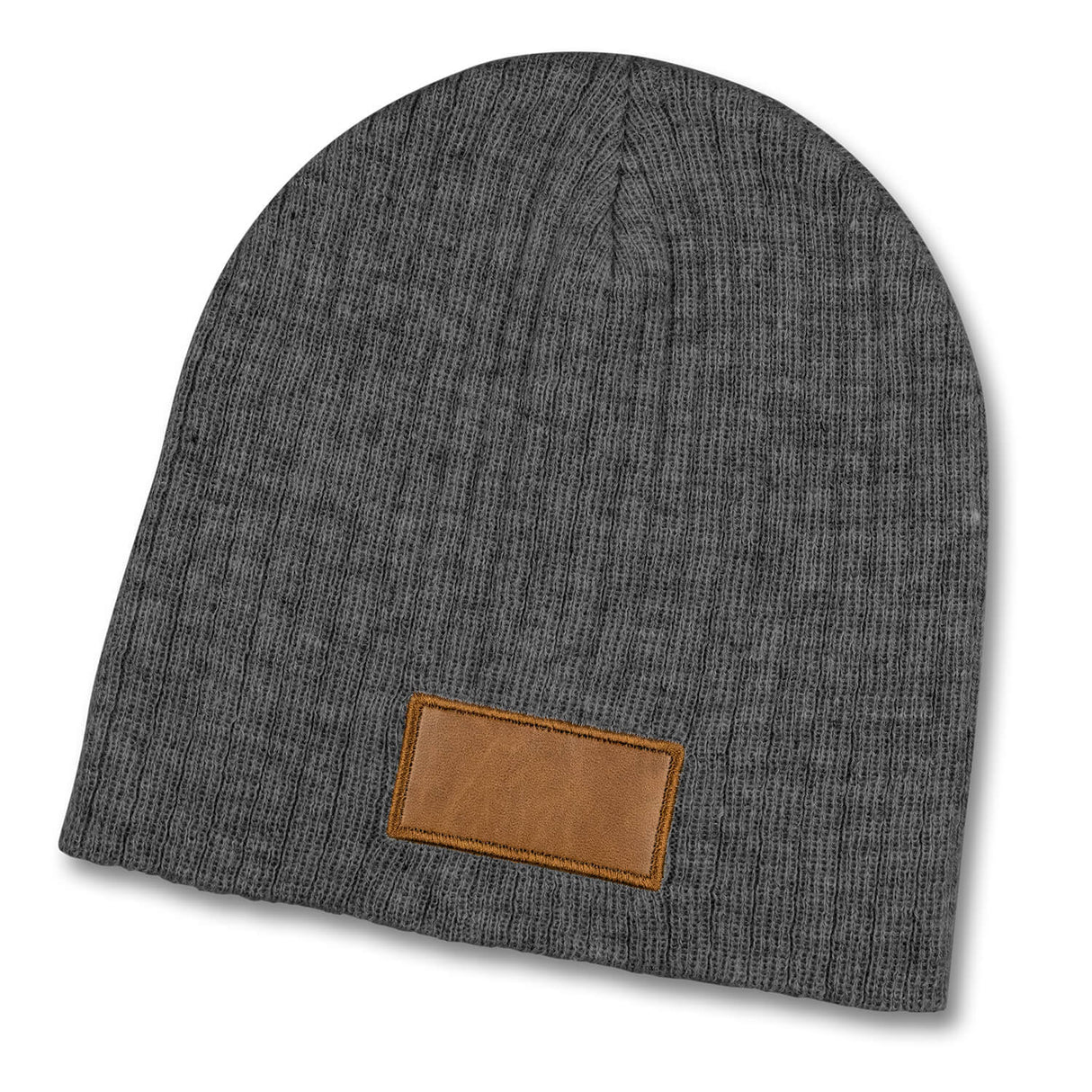 Nebraska Heather Cable Knit Beanie Patch - Printed
