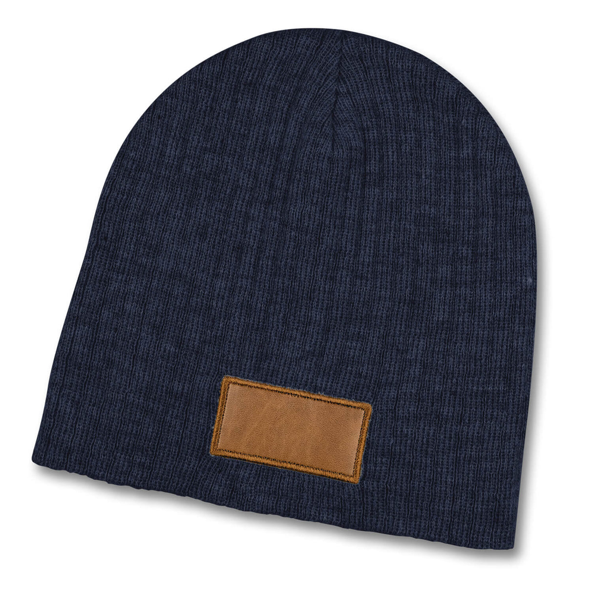 Nebraska Heather Cable Knit Beanie Patch - Printed